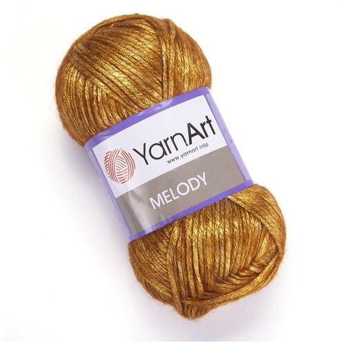 Пряжа YarnArt Melody 100г, 230м (ЯрнАрт Мелоди) Нитки для вязания, 9% шерсть, 21% акрил, 70% полиамид, цвет 892, 5шт