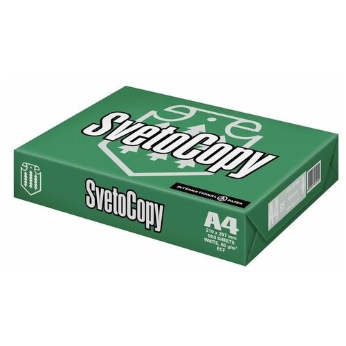 Бумага А4 500 л, Светокопи, 80 г/м2, белизна 146% CIE, класс C (цена за 500 листов) (цена за 5 наборов )