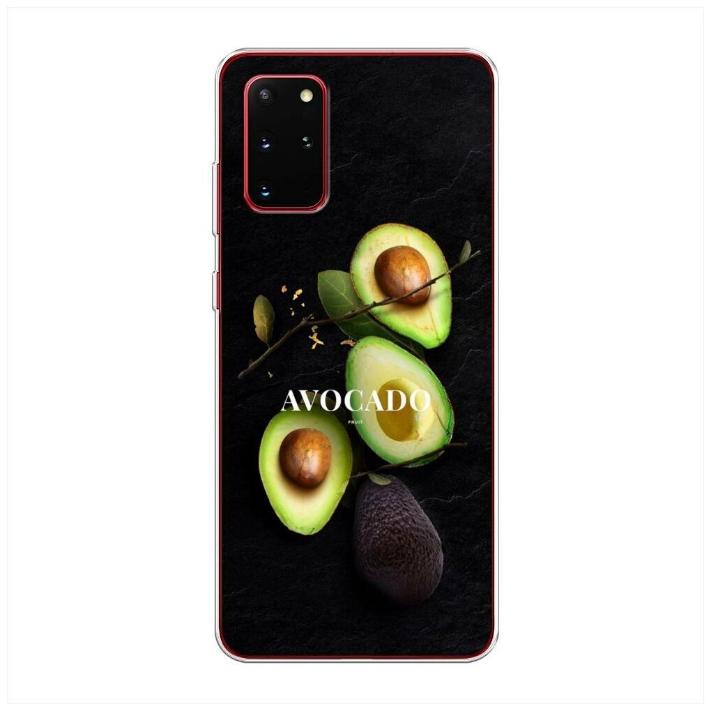 Силиконовый чехол "Avocado fashion" на Samsung Galaxy S20 + / Самсунг Галакси S20 Плюс