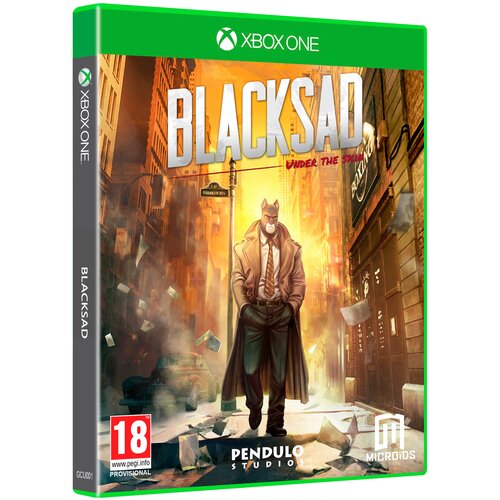 детективное приключение подарочный комплект Blacksad: Under The Skin. Limited Edition [Xbox One]