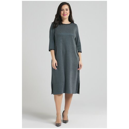 фото Платье olsi, размер 48, зеленый