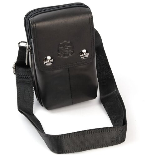 Мужская кожаная сумка Р0045-1 Блек