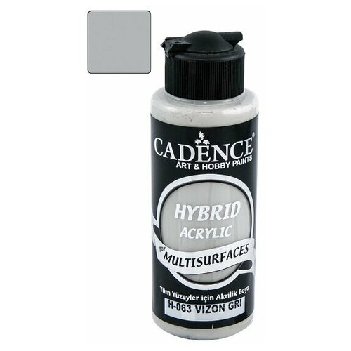 фото Акриловая краска cadence hybrid acrylic paint, 120 ml. mink gray-h63