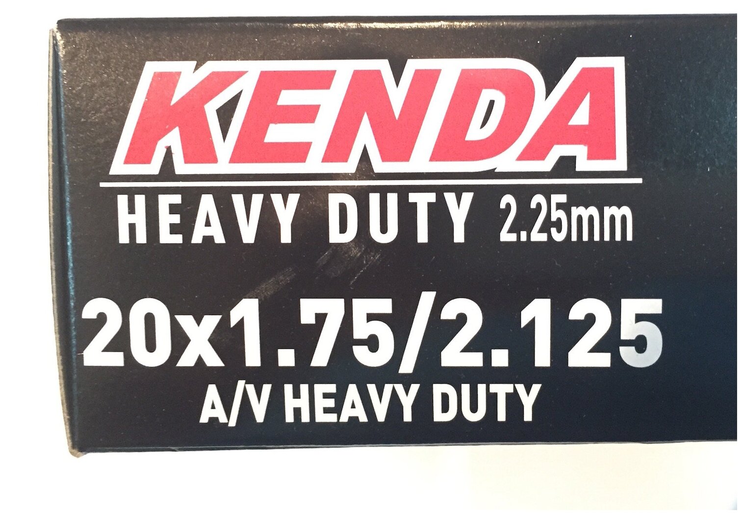 Велокамера Kenda 20x1.75-2.125 (47/57-406) A/V BMX Heavy Duty