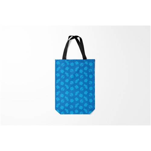 фото Сумка-шоппер / 31х42 см / геймерам / brawl stars star burnettie