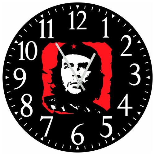 фото Svs настенные часы svs 4002335 че геварра