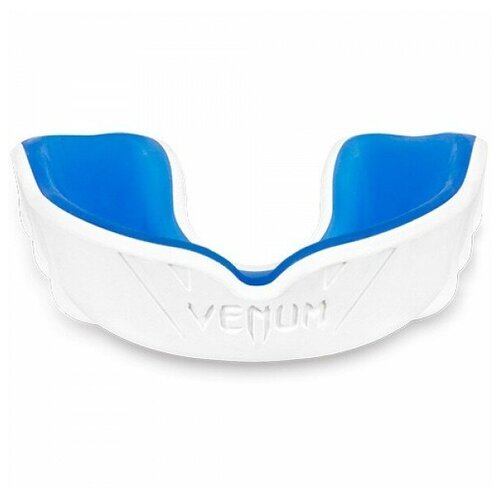 фото Капа боксерская venum challenger white/blue