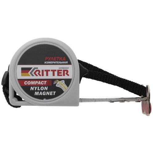 Измерительная рулетка Ritter HT503525, 25 мм х5 м измерительная рулетка сибртех графит 32532 25 мм х5 м