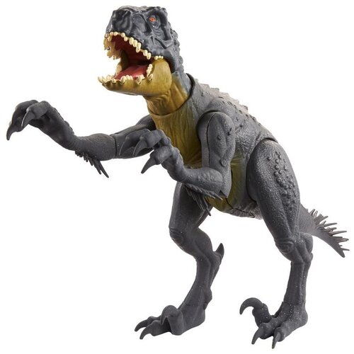 фигурка динозавра мир юрского периода хищный свирепый ти рекс hdy55 Фигурка Mattel Мир Юрского Периода Хлопающий Скорпиос Рекс HBT41, 18.8 см