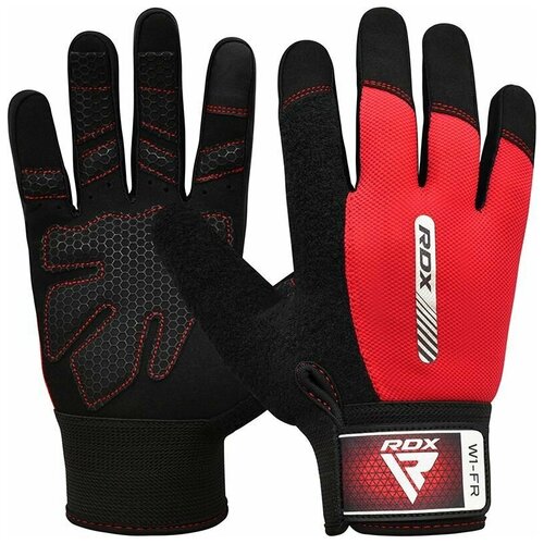 Перчатки фитнес и бодибилдинг RDX W1 FULL FINGER GYM GLOVES