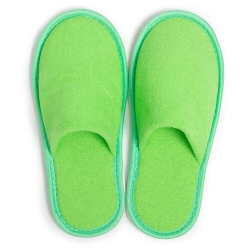 фото Тапочки женские, цвет салатовый, размер 39-41 нет бренда