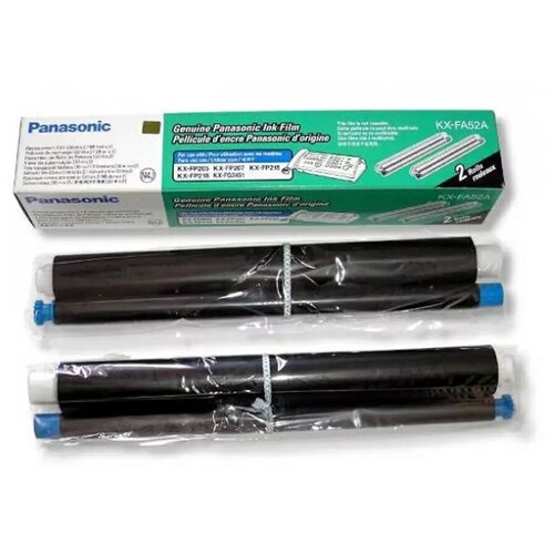 Термопленка Panasonic KX-FA52A для FP207/218/FC258 2*30м пленка panasonic fp207 218 fc258 228 2 х 30м kx fa52 black diamond