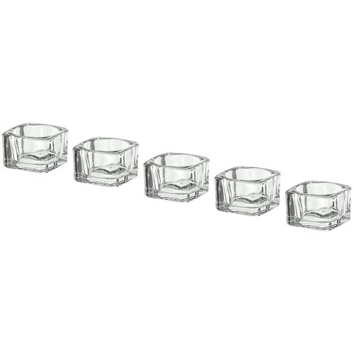 Подсвечник ИКЕА ГЛАСИГ, 5 шт.