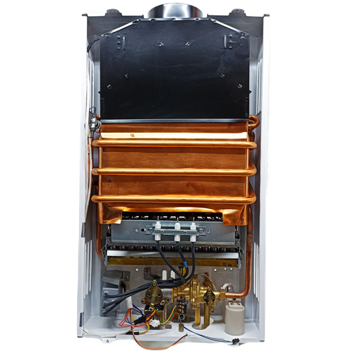 Проточный газовый водонагреватель Volna JSD-20C-G1, 10л/мин, усиленный теплообменник проточный газовый водонагреватель volna jsd 20 g1 с3 10л мин осень