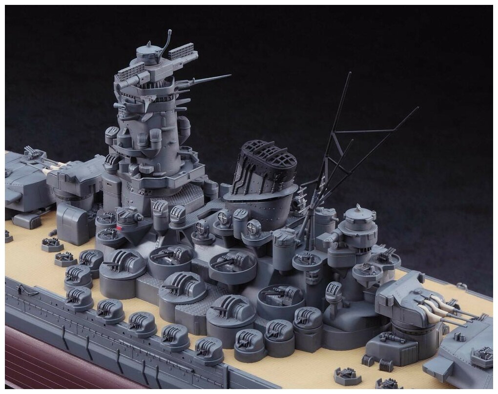 H40151 Hasegawa Линкор IJN Battleship Yamato (1:450) - фотография № 8