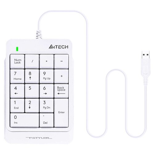 Клавиатура A4Tech Fstyler FK13P USB White 80000₽