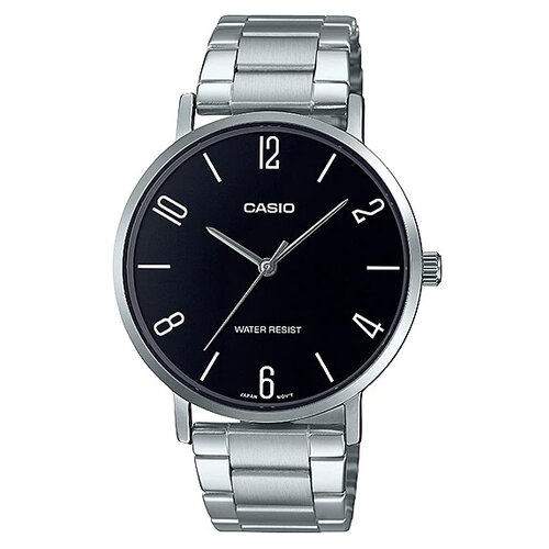 Наручные часы CASIO Collection Men MTP-VT01D-1B2, серебряный, черный