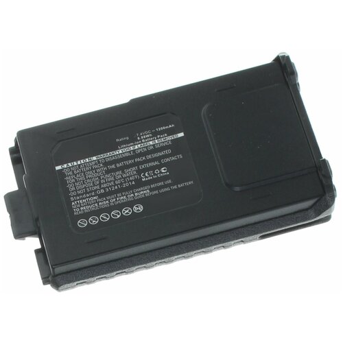 Аккумулятор iBatt iB-B1-M5179 1200mAh для Baofeng BL-5, BL-5L, аккумулятор ibatt ib b1 m1020 1200mah для lg t mobile bl 44jn