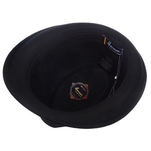 Шляпа Herman, размер 57, черный шляпа herman размер 57 серый