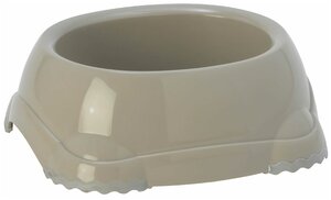 Миска нескользящая Moderna Smarty Bowl пластиковая светло-серая 350 мл (1 шт)