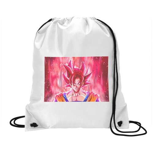 фото Сумка для обуви coolpodarok аниме гоку дракон красные волосы