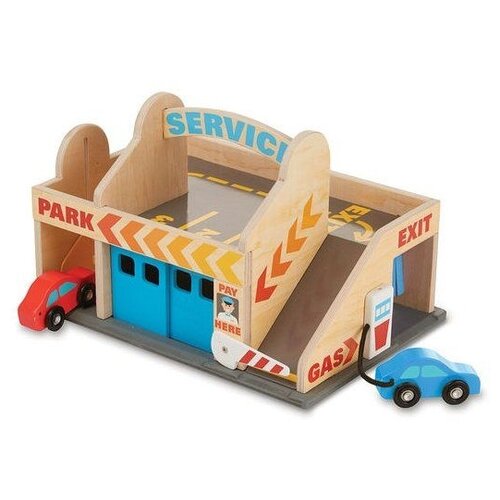 фото Игровой набор melissa & doug service station parking garage 9271