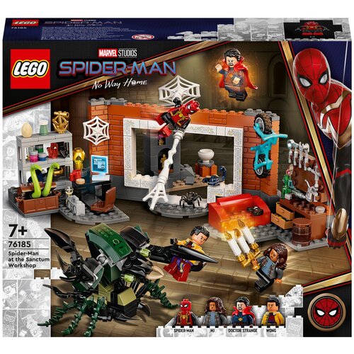 Конструктор LEGO Marvel Super Heroes 76185 Человек-Паук в мастерской Санктума, 355 дет. конструктор lego marvel super heroes 76213 king namor’s throne room 355 дет