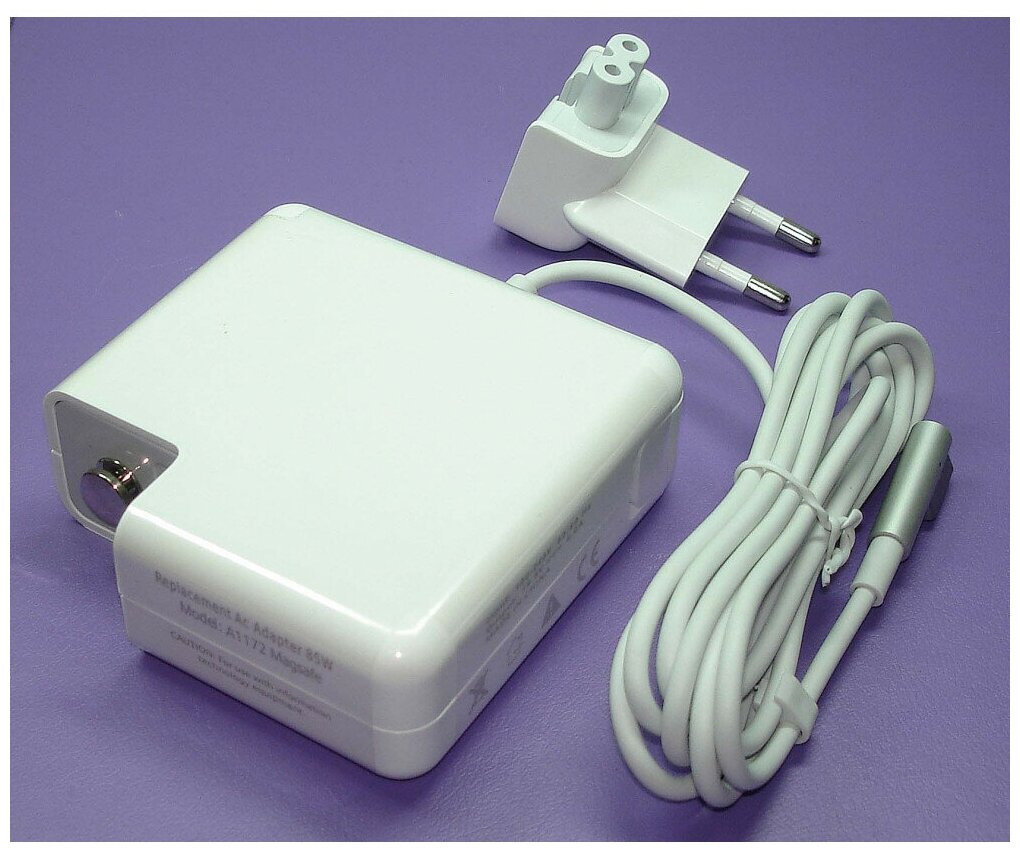 Блок питания для ноутбука Apple 18.5V 4.6A 85W MagSafe(A1398 A1424 A1222 A1290 A1343), OEM