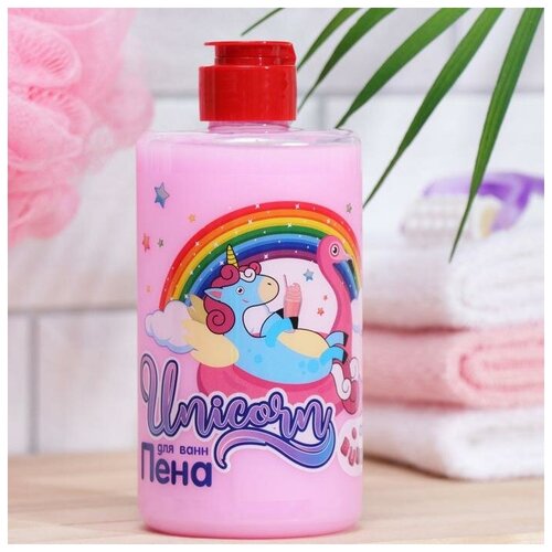 Unicorn Пена для ванн Unicorn Bubble Gum, 460 мл