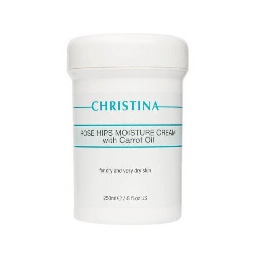 Christina Creams Rose Hips Moisture Cream Увлажняющий крем с маслом шиповника, 250 мл.