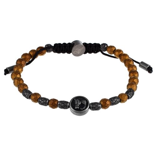 фото Браслет jv, гематит, размер 21 см