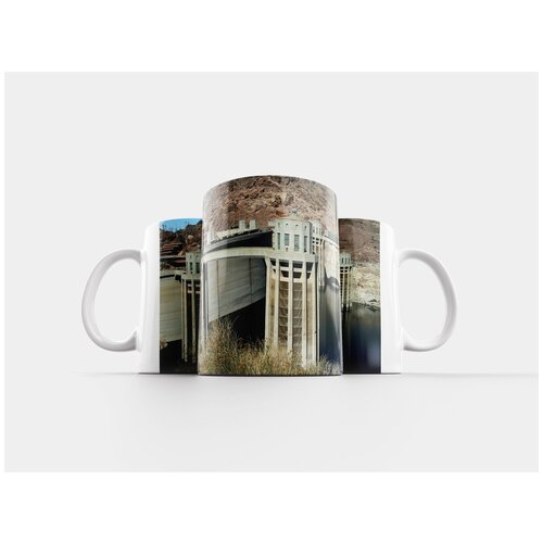 фото Кружка "плотина гувера, плотина, конкретный" 320 мл lotsprints