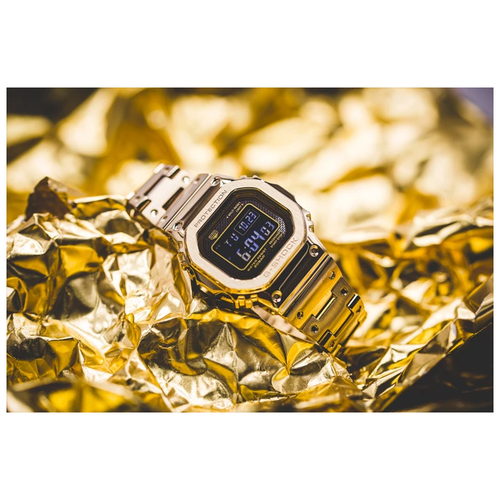 Наручные часы CASIO, черный, золотой наручные часы casio a168wg 9 золотой белый