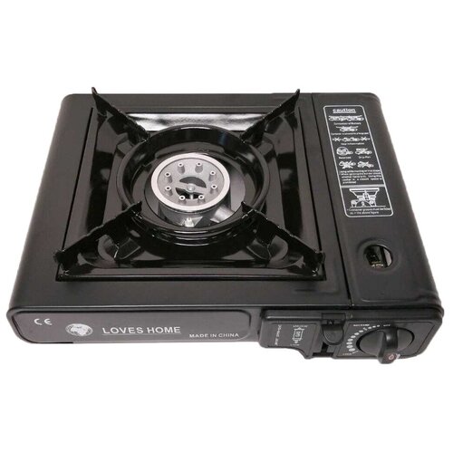 фото Газовая портативная настольная плитка (плита) loves home