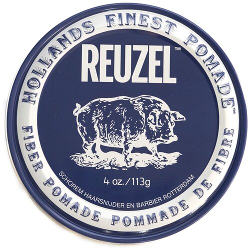 REUZEL Помада Hollands Finest Pomade Fiber, 113 мл reuzel глина hollands finest pomade clay matte средняя фиксация 340 мл