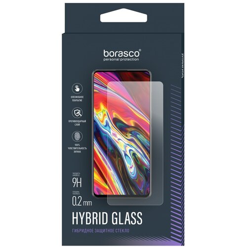 Защитное стекло для BORASCO Honor Magic Watch 2/ Huawei Watch GT (46 мм) (Hybrid Glass)
