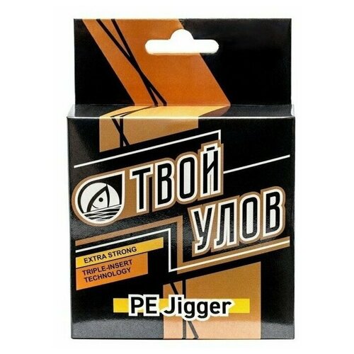 Плетеный шнур Твой Улов PE Jigger, 0.14 мм, 100 м