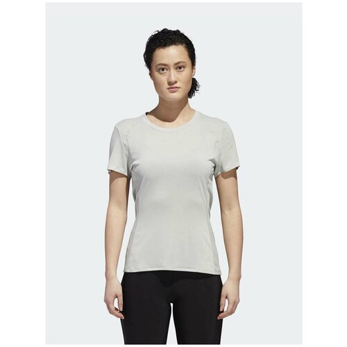 фото Футболка adidas fr sn ss tee w ashsil женщины cz5556 2xs