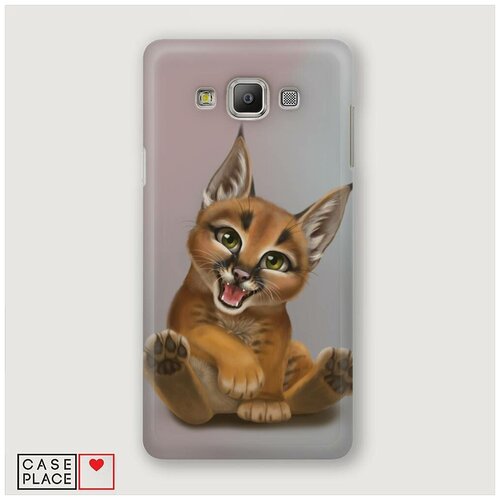 фото Чехол пластиковый samsung galaxy a5 малыш рыси case place
