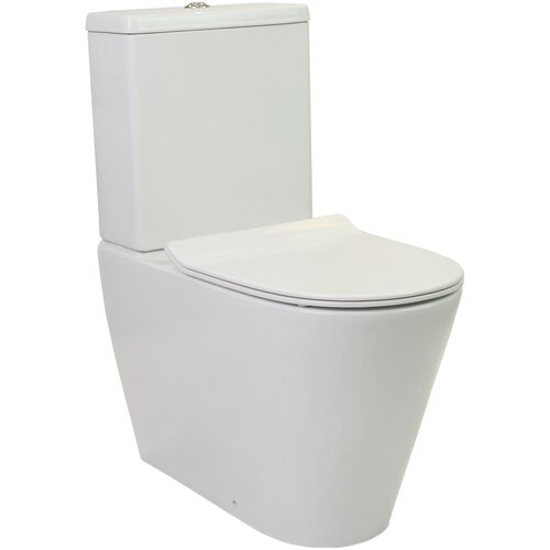 Унитаз-компакт Creo Creo CR1002R безободковый (чаша с бачком)