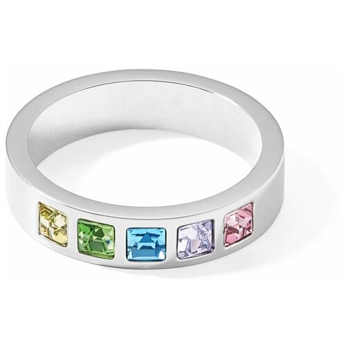 Кольцо Multi-Pastel-Silver 18.5 мм
