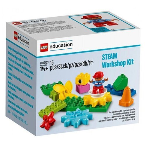 конструктор lego education storystarter 45103 дополнительный набор городская жизнь 201 дет Конструктор LEGO Education PreSchool DUPLO 2000453 Планета STEAM, 15 дет.