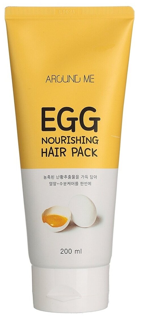 WELCOS Маска для волос Around Me Egg Nourishing Hair Pack 200мл