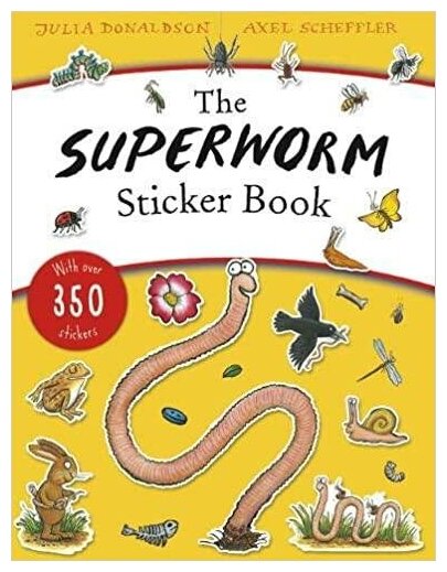 The Superworm - Sticker Book (Donaldson Julia) - фото №1