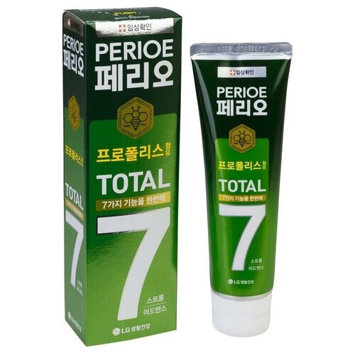 Perioe Зубная паста PERIOE Total 7 strong комплексного действия, 120 г