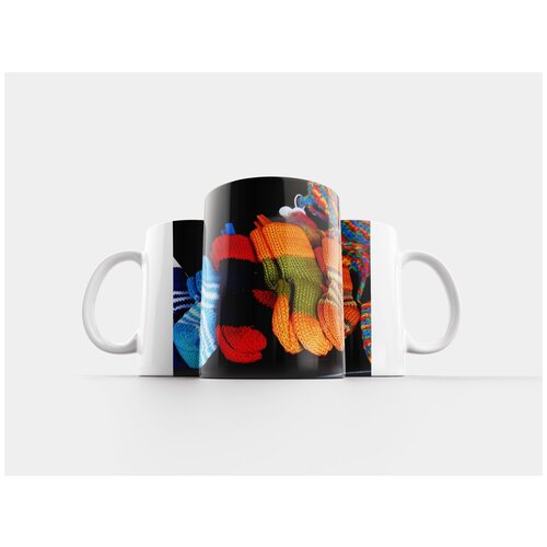 фото Кружка "носки, вязанный, красочный" 320 мл lotsprints