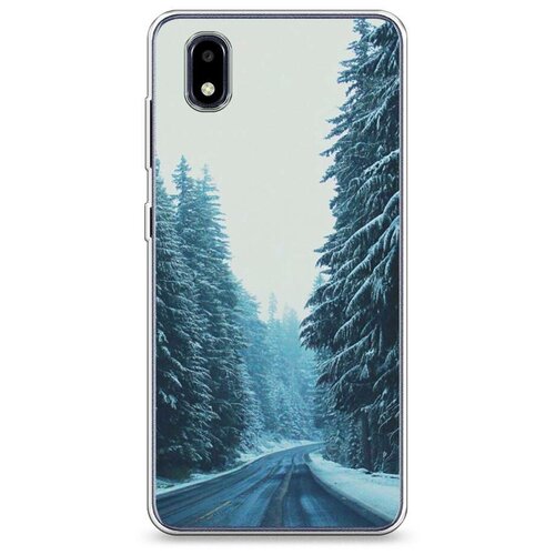 фото Силиконовый чехол "зима 9" на zte zte blade a3 (2020) / зте блейд а3 (2020) case place