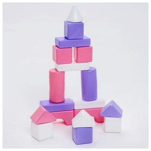 Кубики детские Соломон, строительный набор, 18 элементов кубики детские крошка я строительный набор 60 элементов