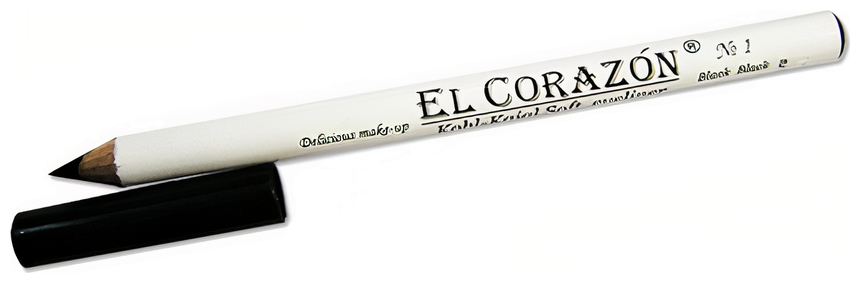EL Corazon контурный карандаш-каял для глаз, оттенок 01 black