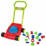 Игровой набор: Детская газонокосилка (15-10631) + Песочный набор 